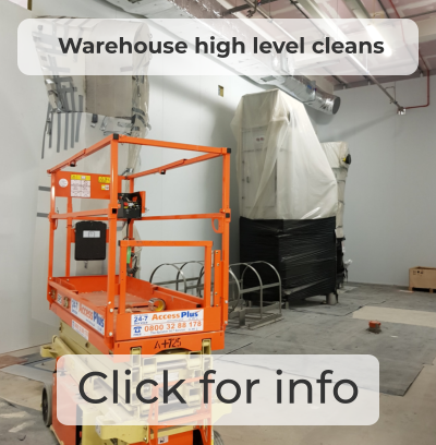 Warehouse high level cleans Click for info